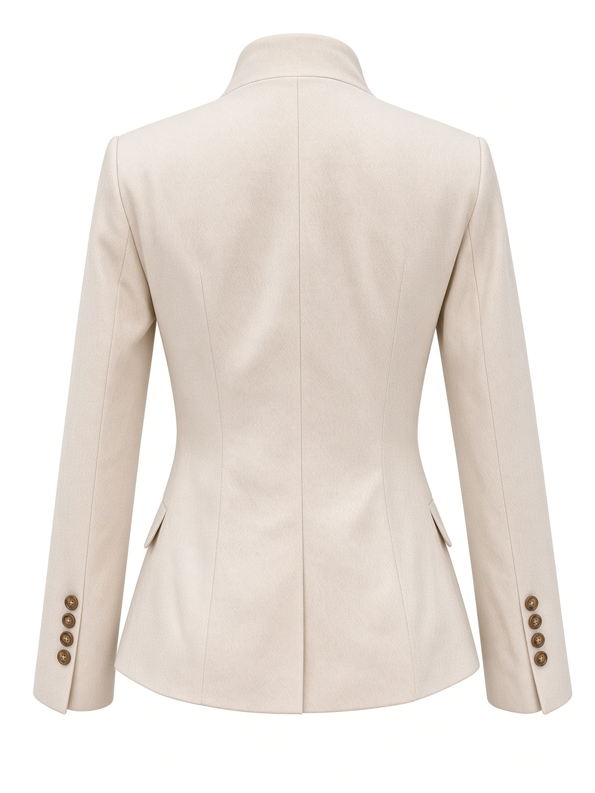 EMBROIDERED CREAM DENIM JACKET