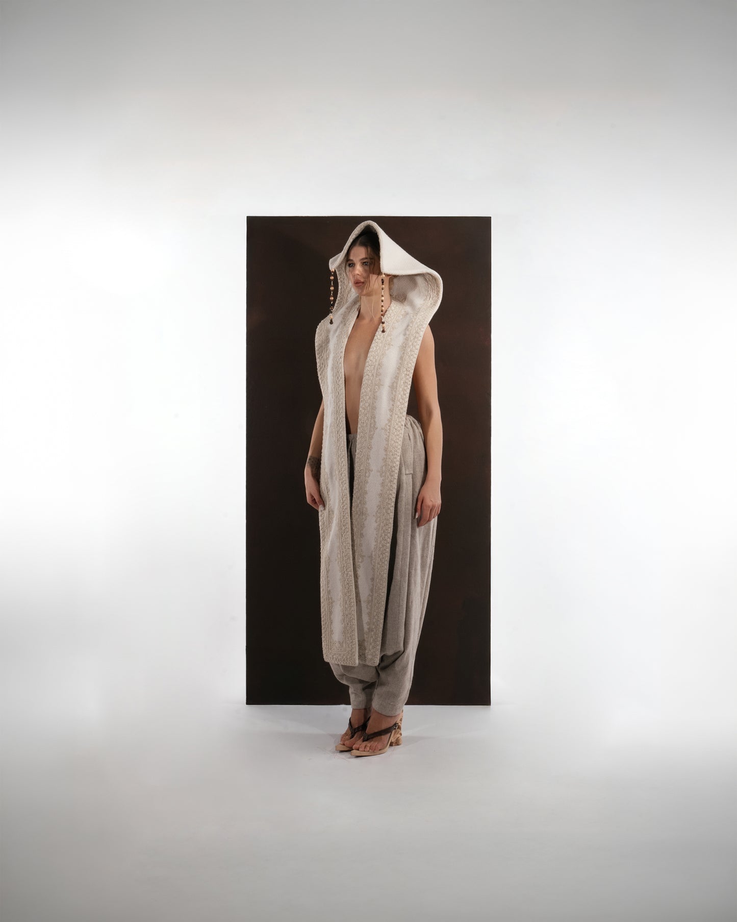 BEADED VAIL DRAPE SET