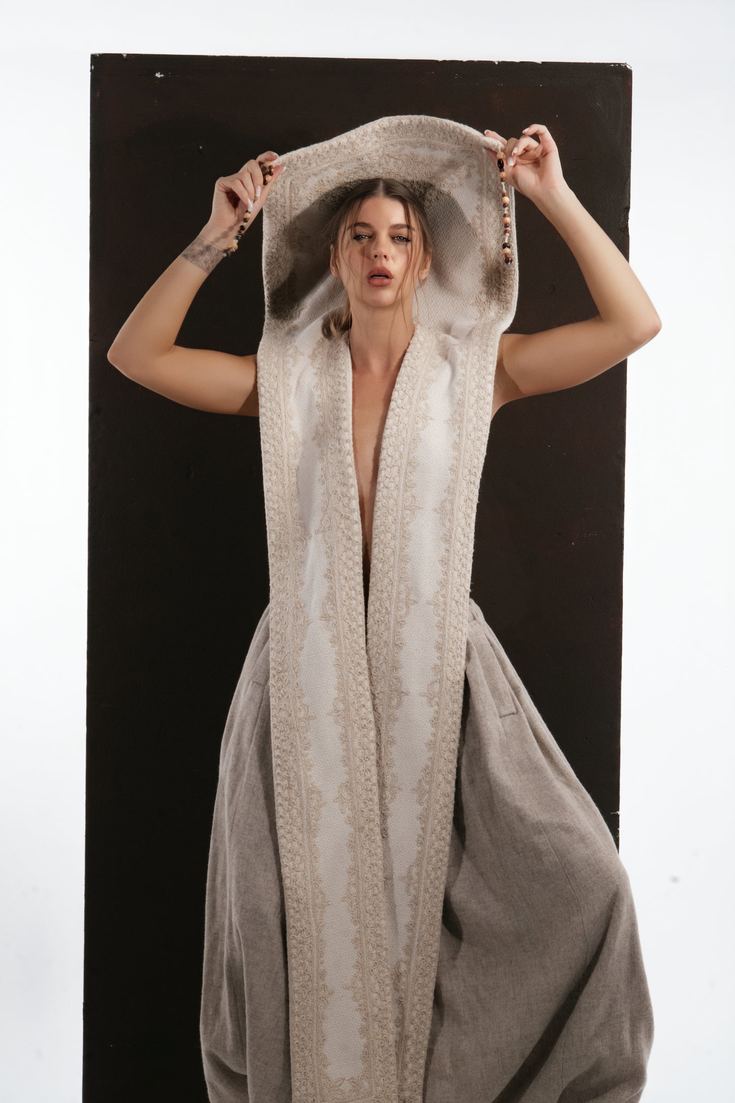 BEADED VAIL DRAPE SET
