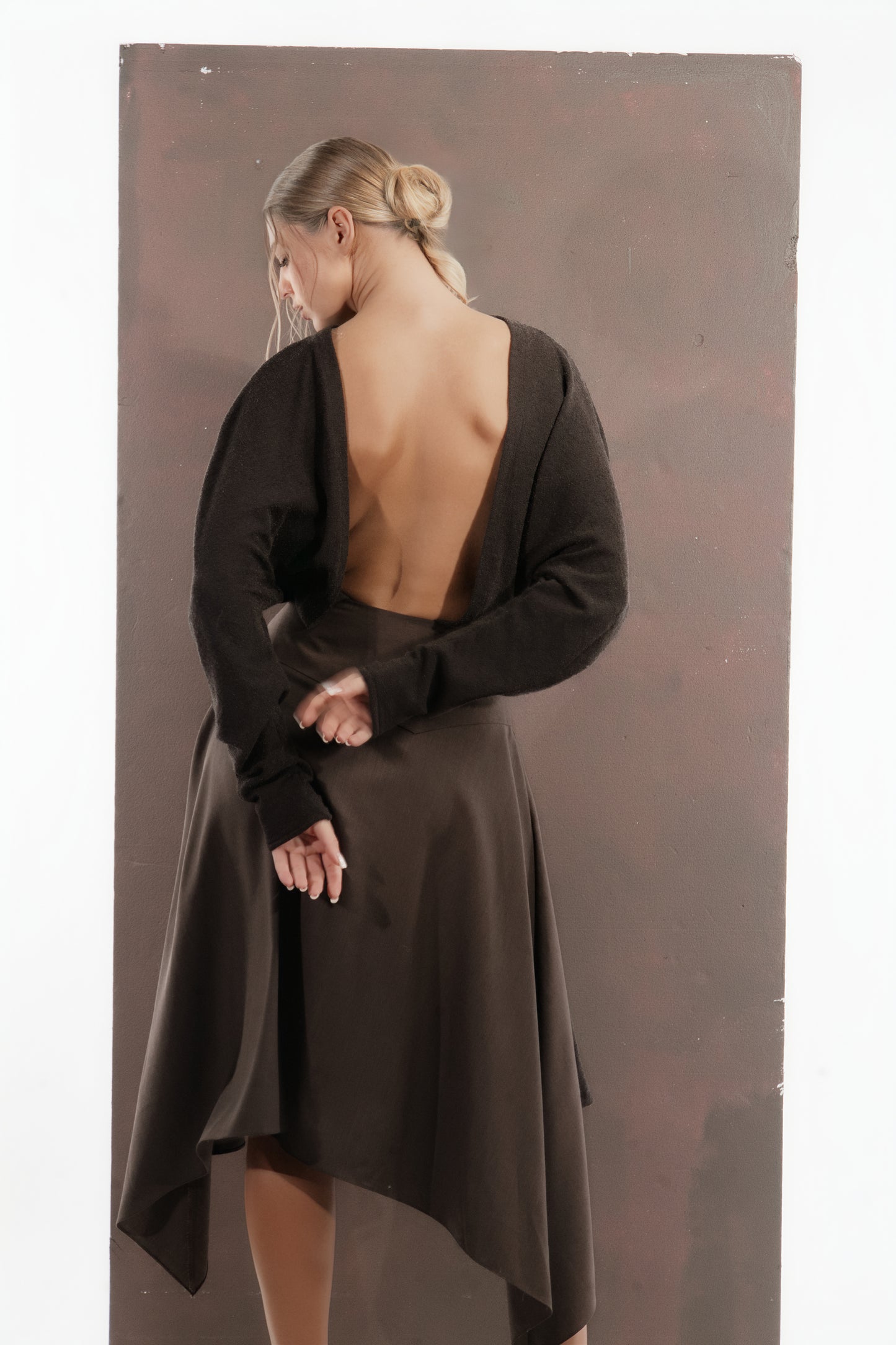 MOCHA REVERIE DRESS