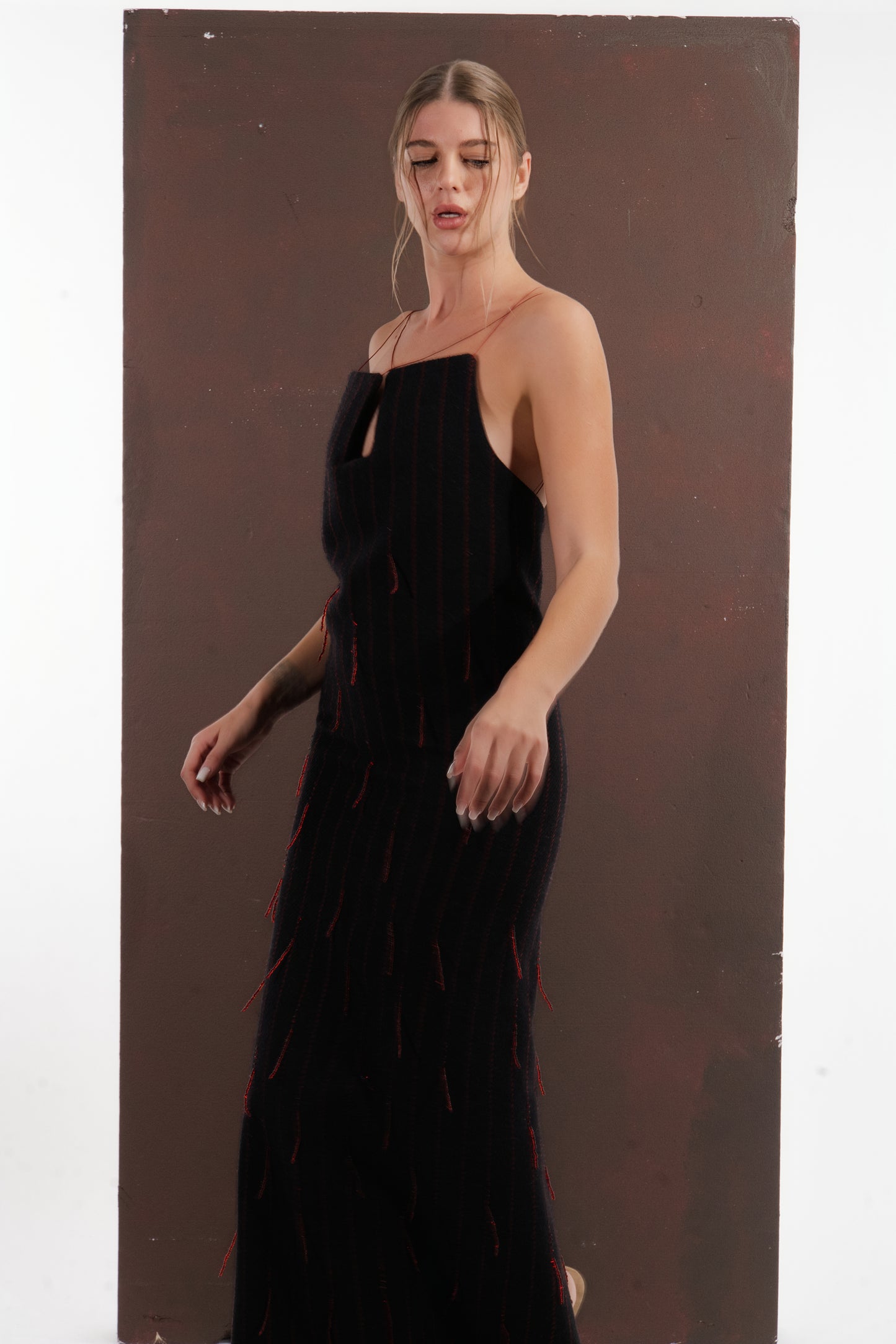 MIDNIGHT PINSTRIPE ELEGANCE