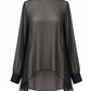 BLACK SILK OVERLAY