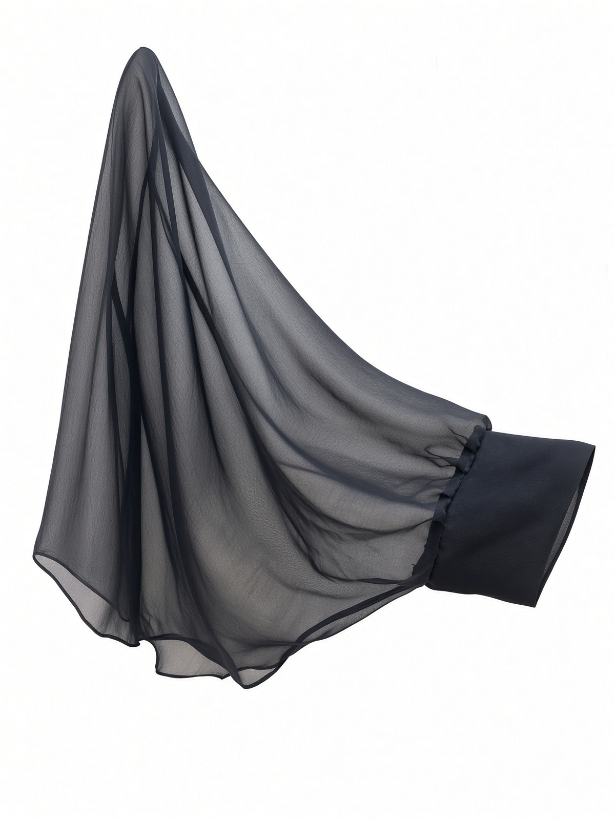 BLACK SILK OVERLAY