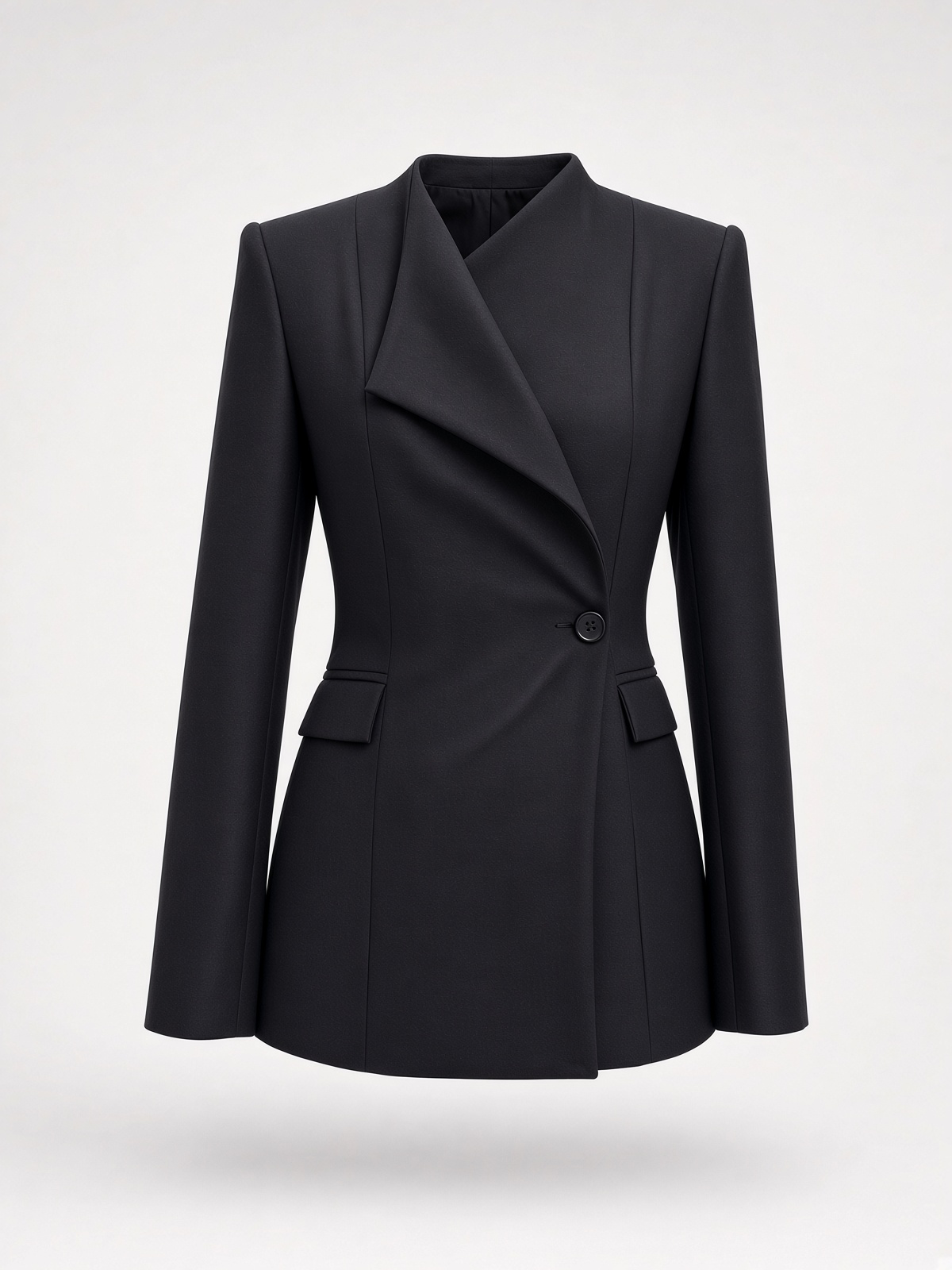 CLASSIC-CUT BLACK BLAZER