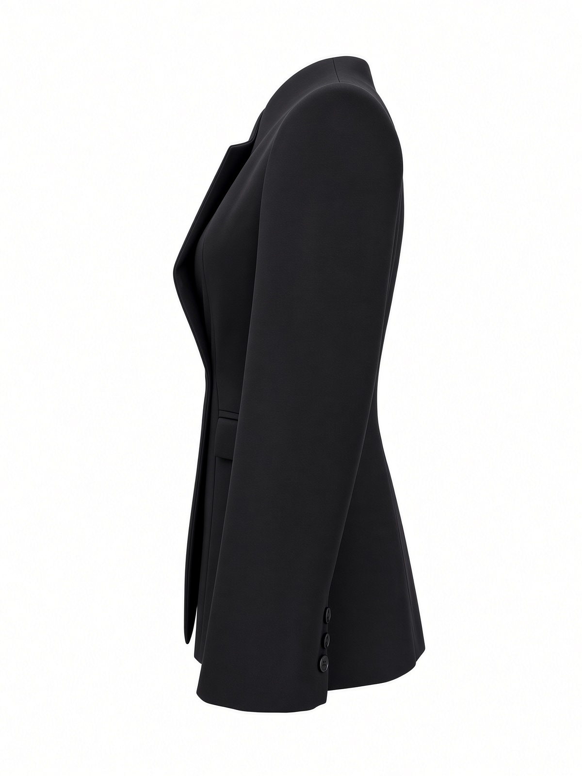 CLASSIC-CUT BLACK BLAZER