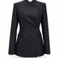 CLASSIC-CUT BLACK BLAZER