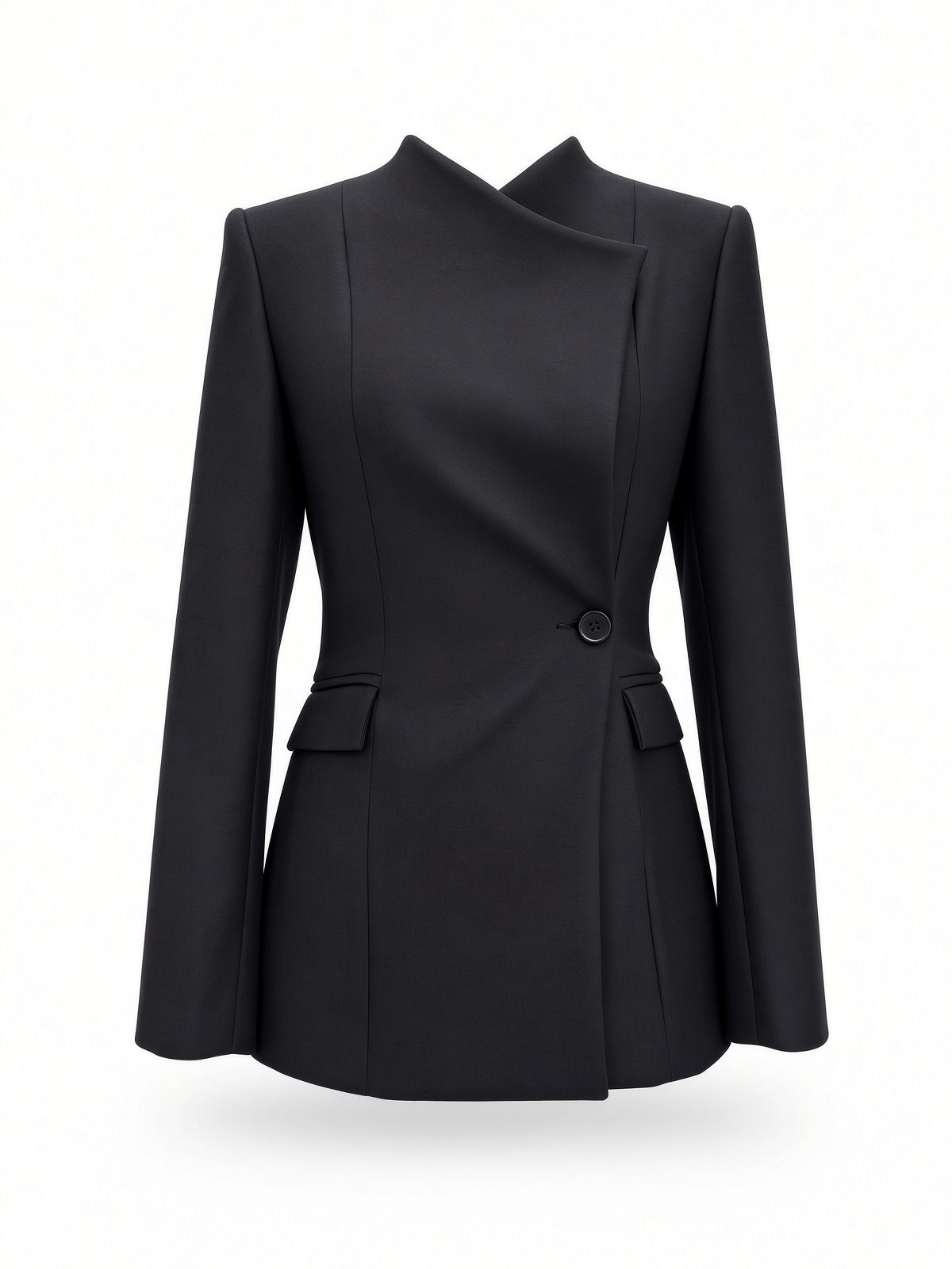 CLASSIC-CUT BLACK BLAZER