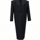 CLASSIC BLACK WOOL COAT