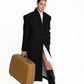 CLASSIC BLACK WOOL COAT