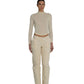 COTTON VELVET TROUSERS