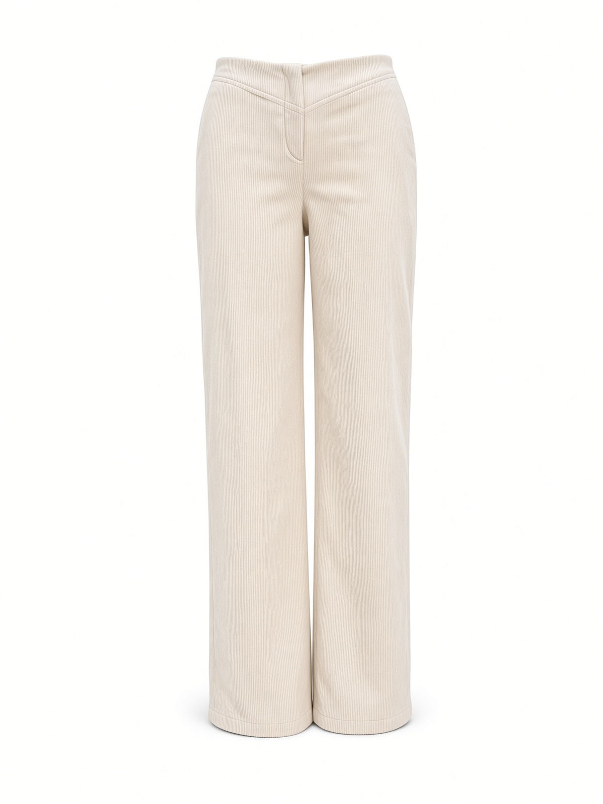 COTTON VELVET TROUSERS