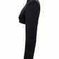 CROPPED JACKET WITH WOOL DETAILING