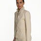 EMBROIDERED CREAM DENIM JACKET
