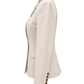 EMBROIDERED CREAM DENIM JACKET