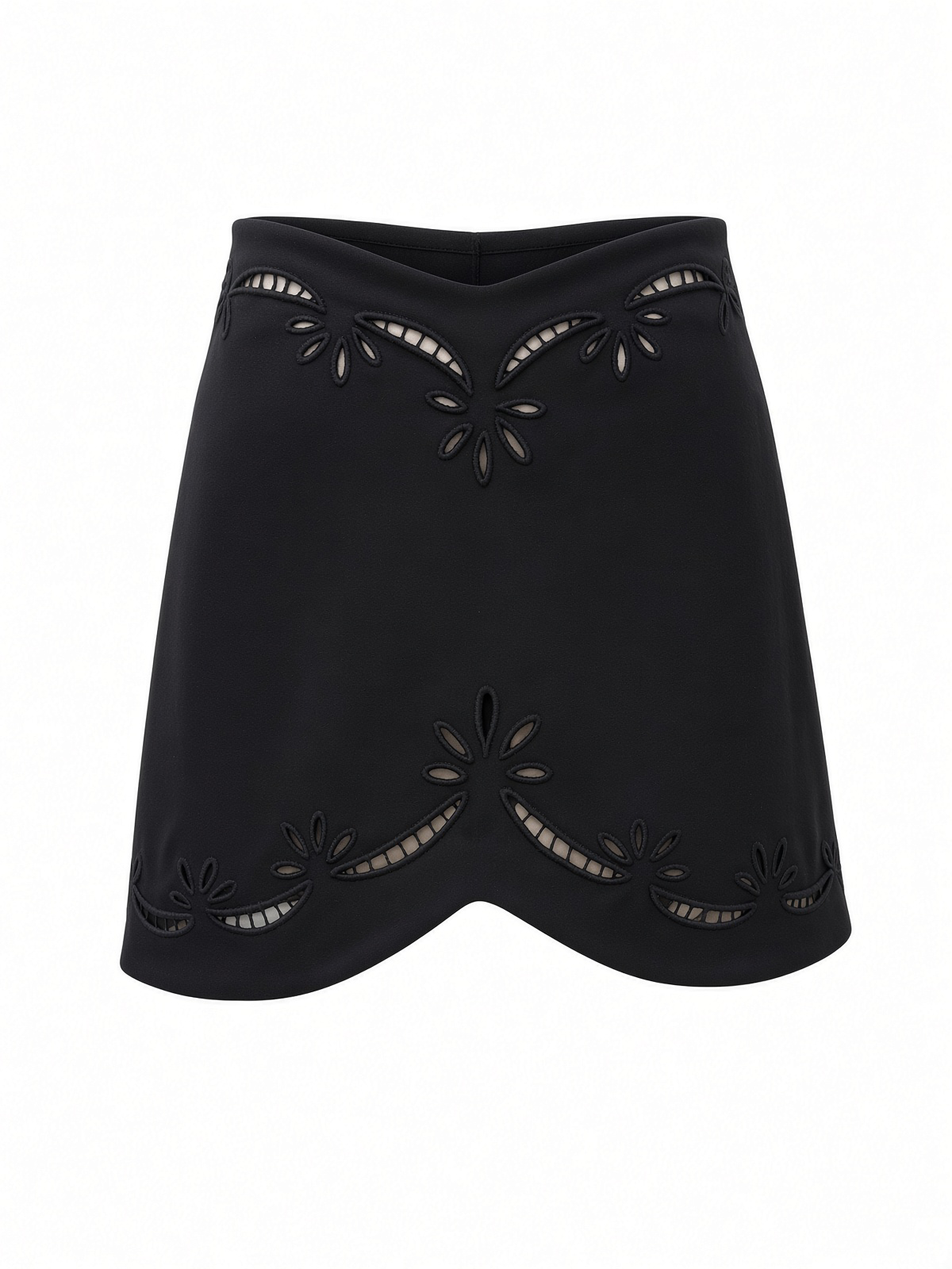 EMBROIDERED BLACK SET