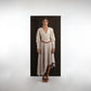 ASYMMETRICAL GRACE WOOL DRESS