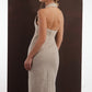 SCULPTED COLUMN WOOL DRESS