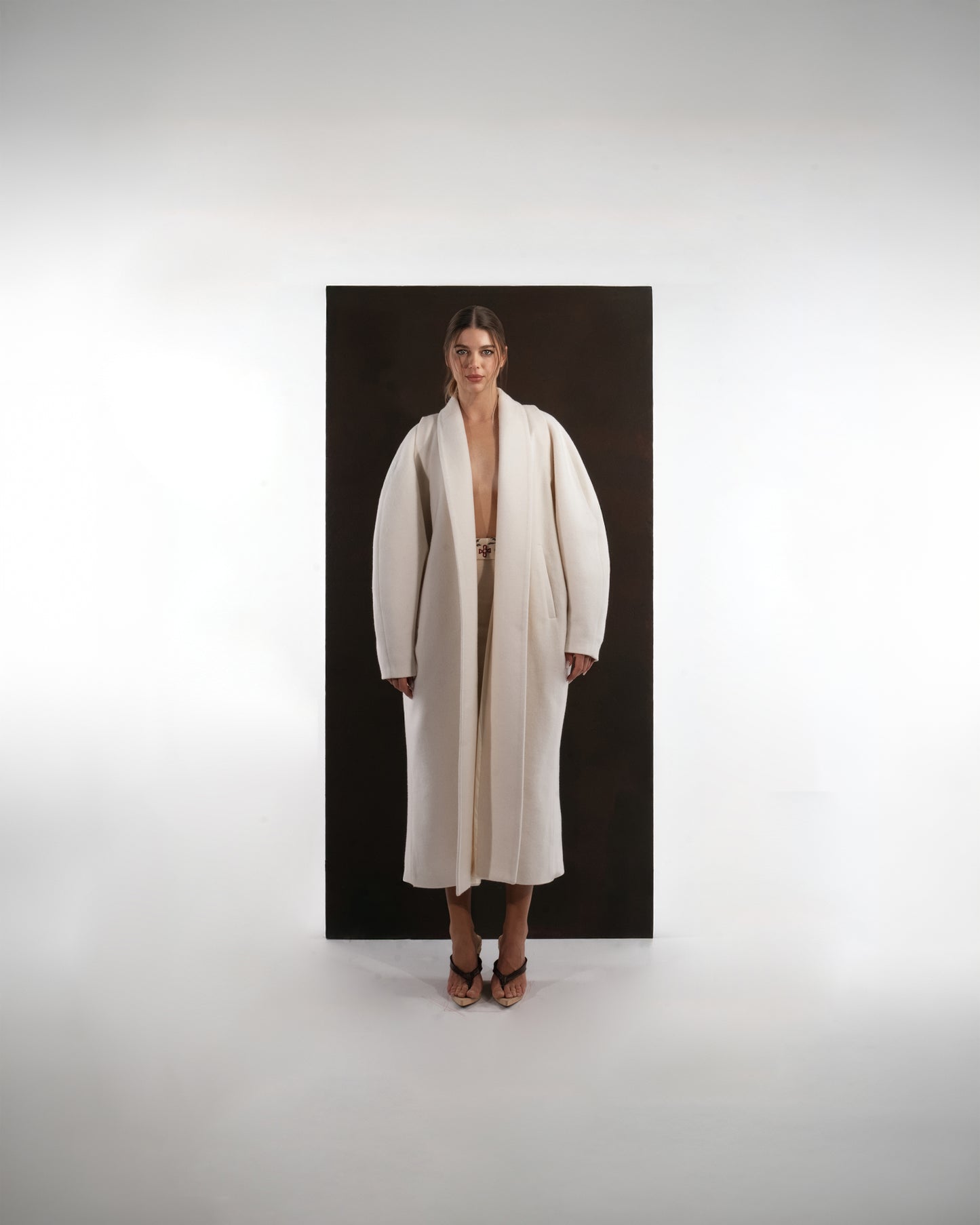 IVORY EMBRACE COAT