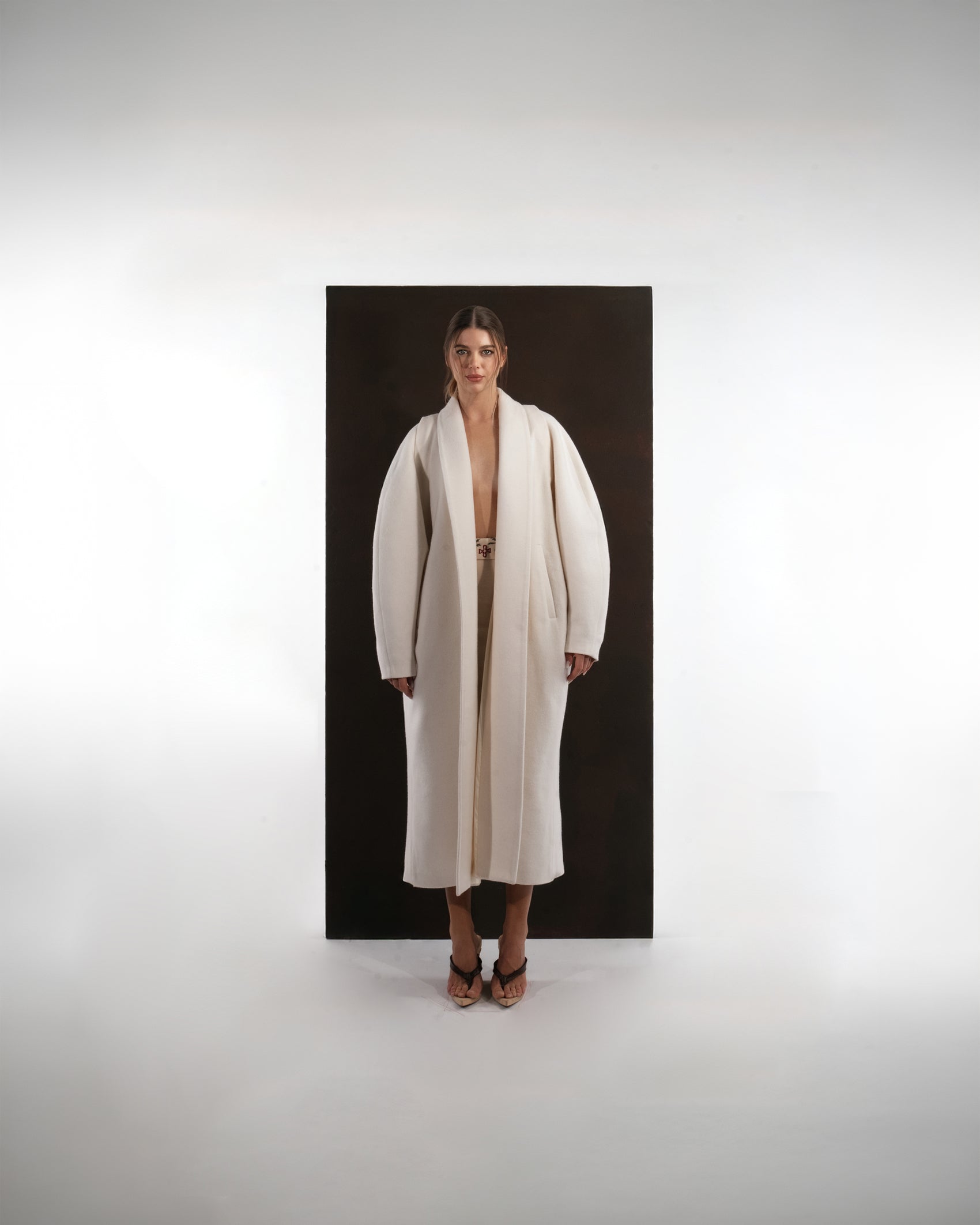 IVORY EMBRACE COAT