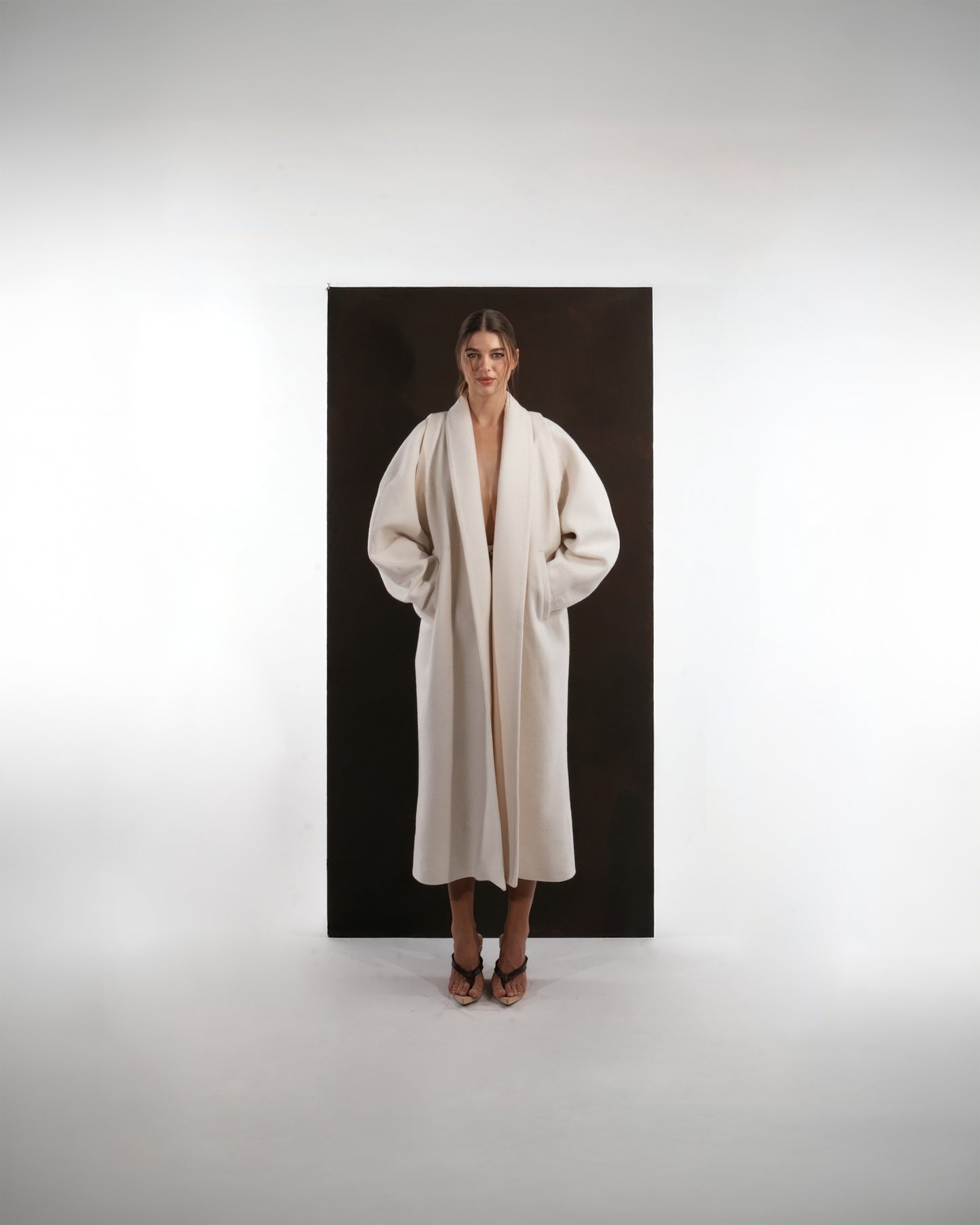 IVORY EMBRACE COAT