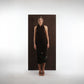WOOL DRESS WITH GARDEN-INSPIRED EMBROIDERY