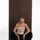 NOIR DRAPED TROUSERS