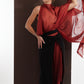 RED VEIL & SHADOW SET