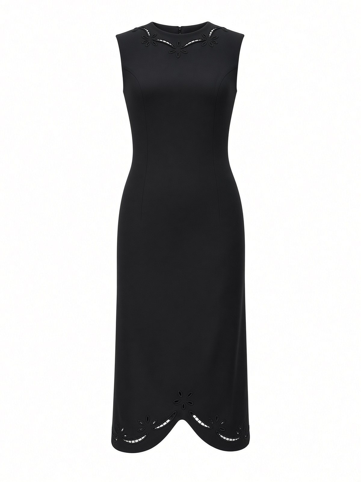 MAXI DRESS WITH CUTWORK