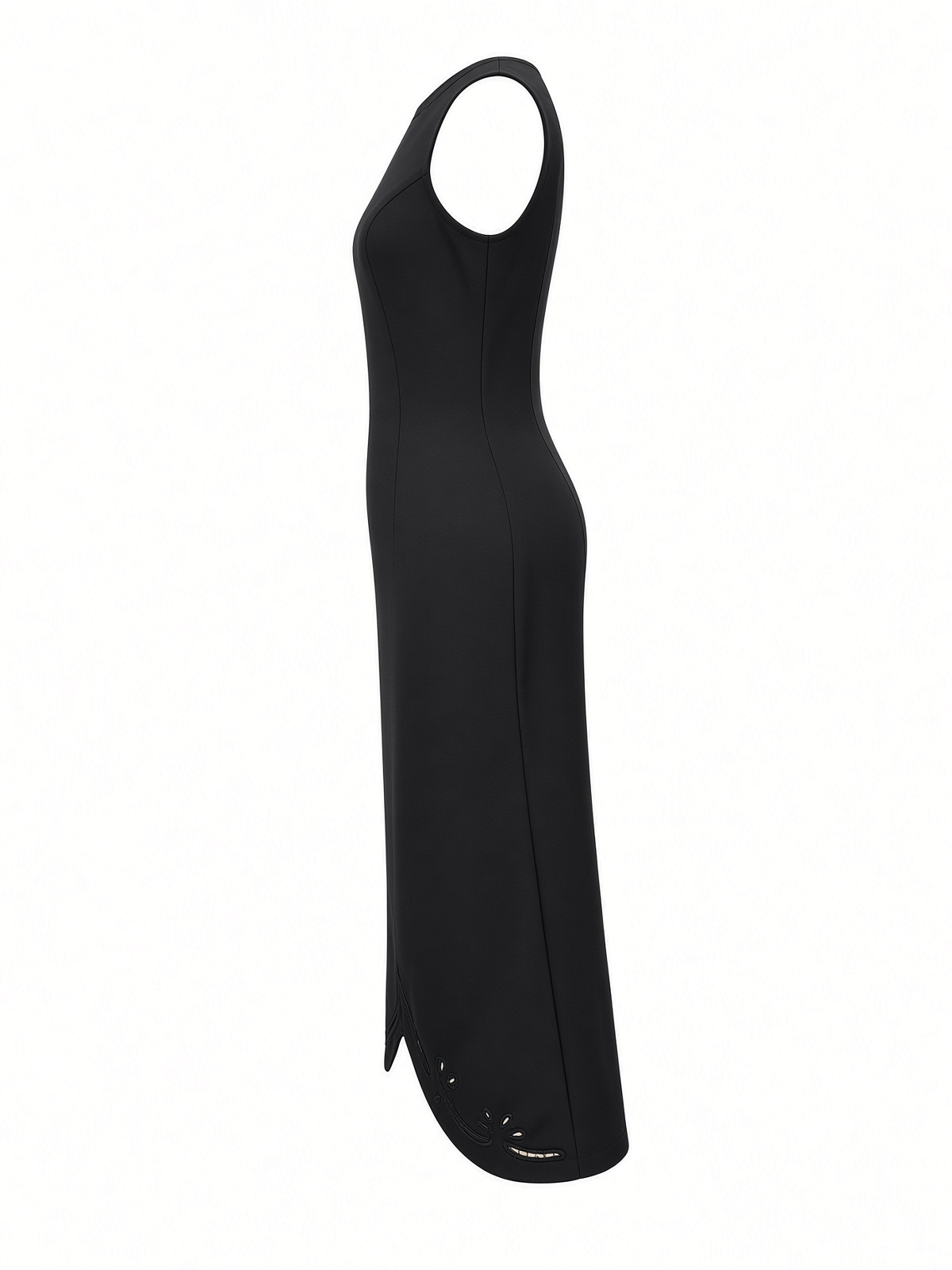 MAXI DRESS WITH CUTWORK
