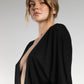 Short Black Beach Dress with Tie Detail