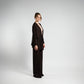 Brown Kimono and Trouser Set