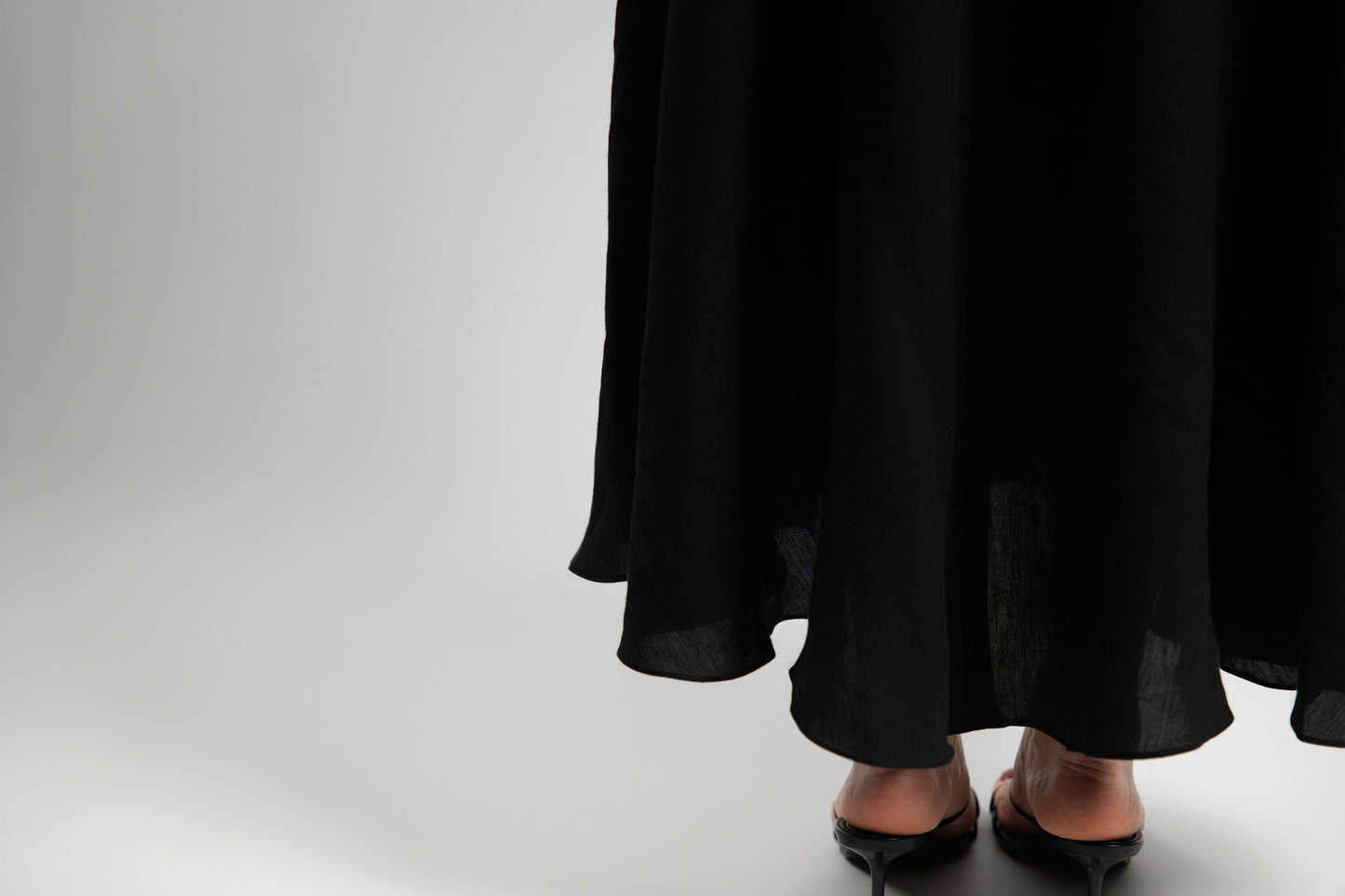 Black Linen Dress