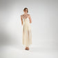 Long Dress in Lightweight Cream Linen