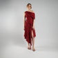 Red Linen Dress