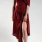 Red Linen Dress