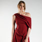 Red Linen Dress