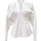PLEATED KIMONO SHIRT