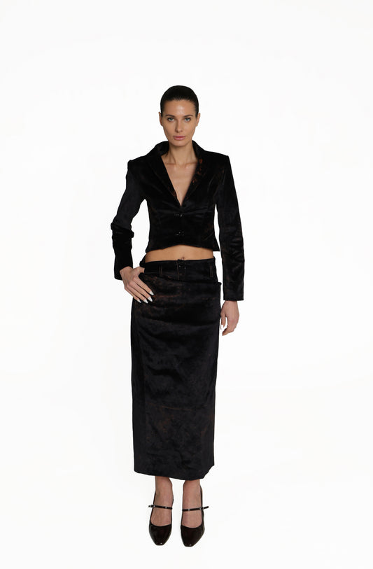 BLACK VELVET SET