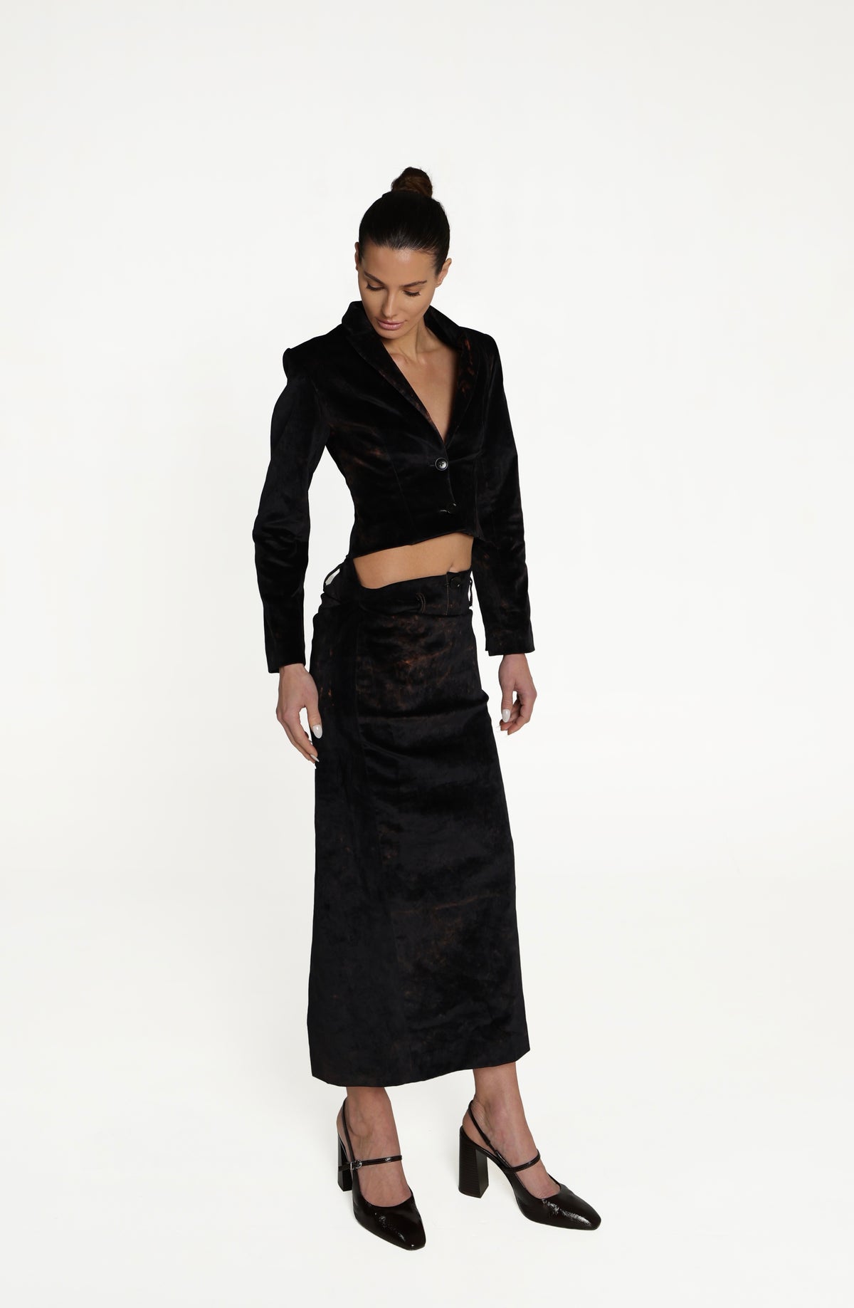 BLACK VELVET SET