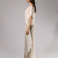 Maxi-Length Taupe with Layered Mesh