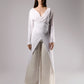 White Draped Set